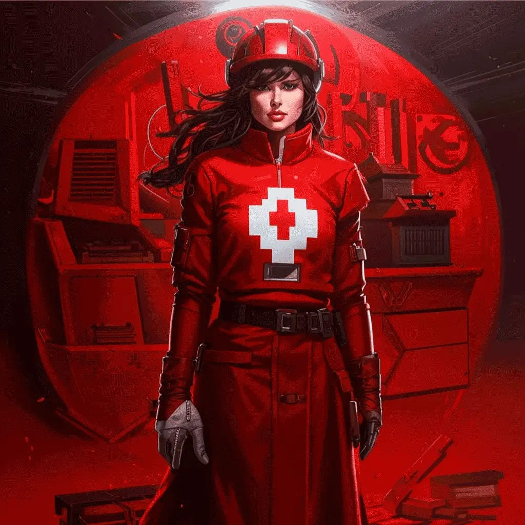 Нарисовал ИИ Kandinsky 3.1 от Сбер (платформа Fusion Brain) Врач - инженер